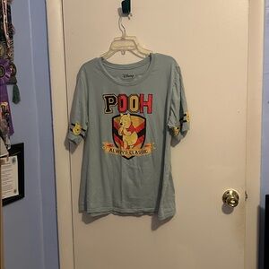 Disney XXXL Winne the Pooh Always Classic Multicolor Short Sleeve Shirt